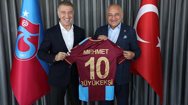 TFF Başkanı Mehmet Büyükekşi’den Trabzonspor’a ziyaret