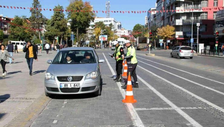 Uşak’ta bin 240 sürücüye para cezası kesildi