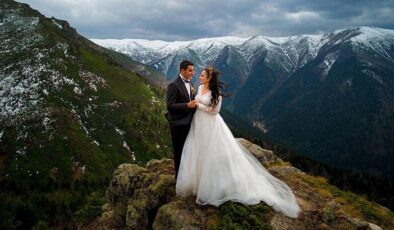 2 bin 500 rakımlı yaylada düğün fotoğrafına ABD’den ödül