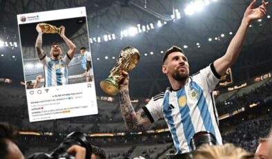 Lionel Messi’nin Dünya Kupası zaferi fotoğrafı ‘yumurta’ rekorunu kırdı!