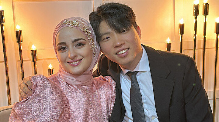 Rize’ye Güney Kore’den damat: 7 bin 300 kilometreden geldi Müslüman olup nişanlandı