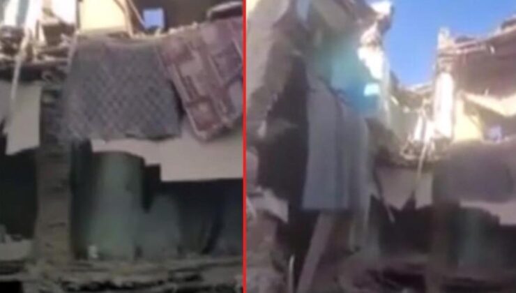 Yemen’de 3 katlı bina bir anda çöktü, 9 kişi hayatını kaybetti