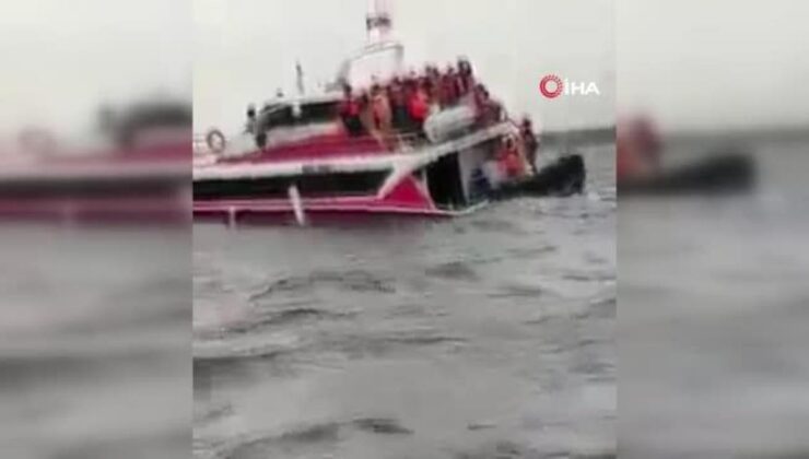 Endonezya’da turist teknesi battı, 34 kişi denize atladı