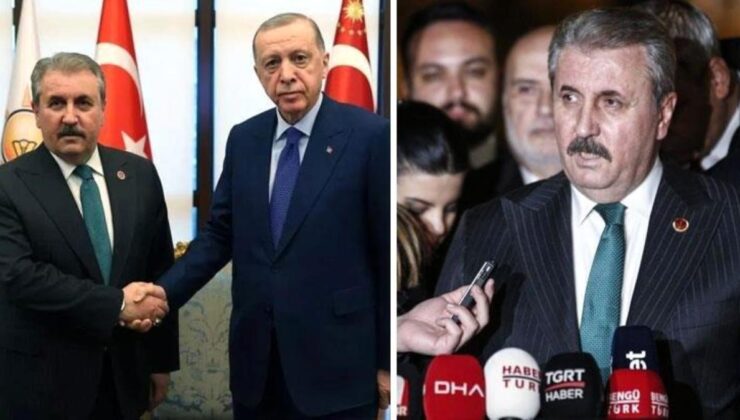 Erdoğan’la görüşen Destici, Kızılay Başkanı’na bir kez daha istifa çağrısı yaptı