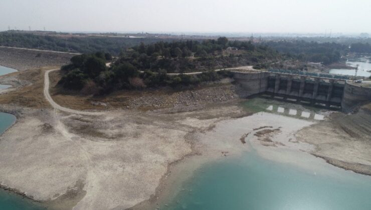 Kuraklık endişesi büyüyor: İşte Berdan Barajı’nın son hali