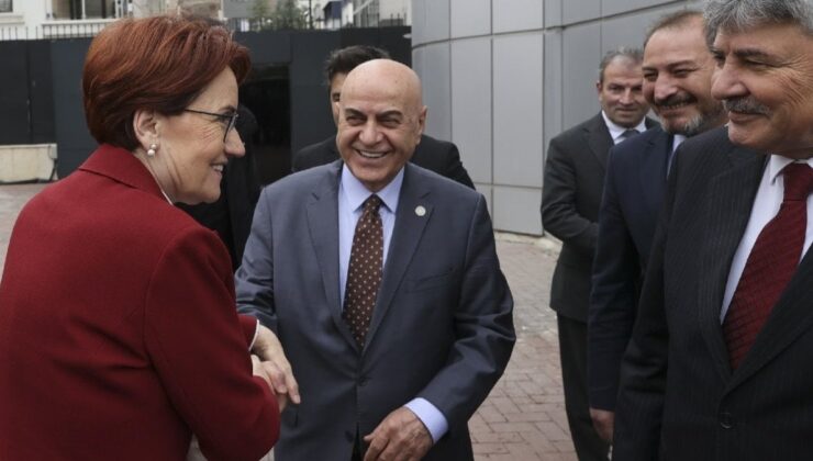 Meral Akşener, partili belediye başkanlarıyla buluştu: Cihan Paçacı karşıladı