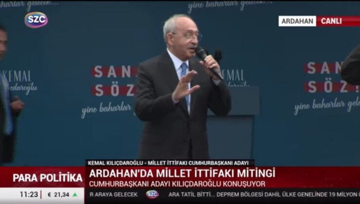 Kılıçdaroğlu: Onlar beşli çeteler için harcıyor, Bay Kemal halk için harcayacak