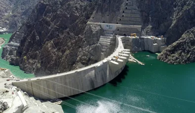 Artvin’de Yusufeli Barajı 161 metreyi aştı