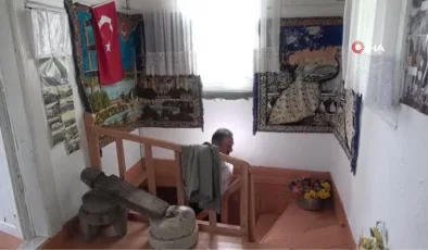 Cami imamı 20 yılda biriktirdiği tarihi eserleri sergiliyor