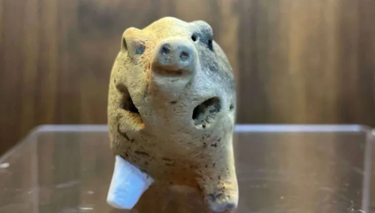 Çin’de oyuncak olduğu düşünülen 6 bin yıllık çömlek bulundu