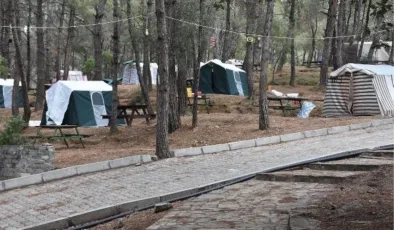 Kurban Bayramı tatilinde çadır ve karavan kampları tercih ediliyor