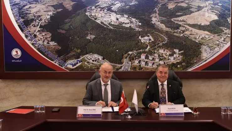 Samsunspor ve OMÜ arasında sportif ve kültürel iş birliği protokolü imzalandı