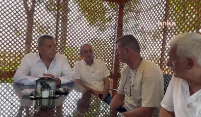 CHP Rize Milletvekili Tahsin Ocaklı, Söğütlü Köyü’nde Şantiyenin Kaldırılmasını İsteyen Köylülerle Bir Araya Geldi