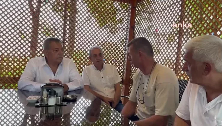 CHP Rize Milletvekili Tahsin Ocaklı, Söğütlü Köyü’nde Şantiyenin Kaldırılmasını İsteyen Köylülerle Bir Araya Geldi