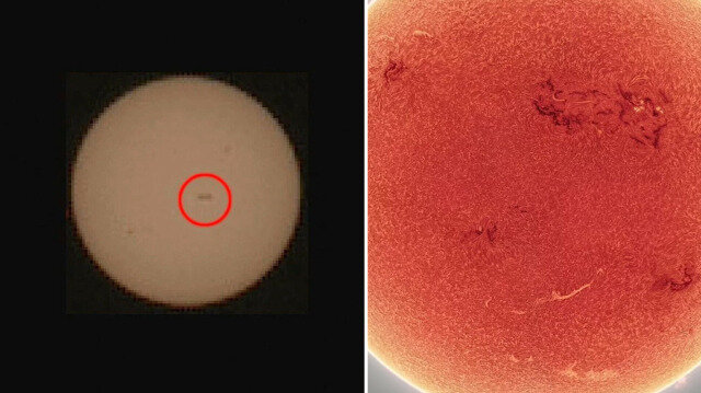 NASA duyurdu: Güneş’te devasa bir leke tespit edildi