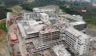 Ordu Şehir Hastanesi Yükseliyor: İnşaatı Yüzde 71’e Ulaştı