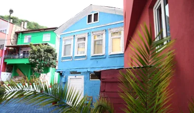 Renklerle canlanan Taflanaltı Sokak turistik mekan haline geldi