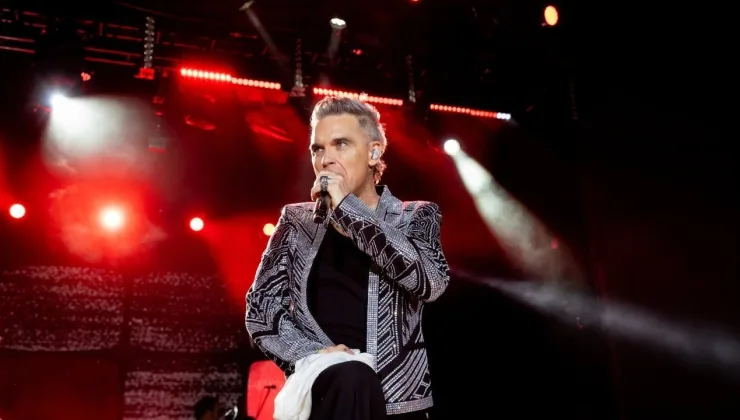 Robbie Williams, Bodrum’da konser verdi
