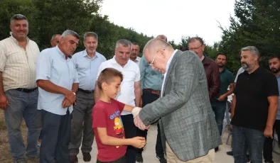 Samsun Büyükşehir Belediye Başkanı Mustafa Demir, Havza’da incelemelerde bulundu