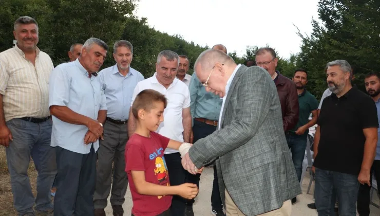 Samsun Büyükşehir Belediye Başkanı Mustafa Demir, Havza’da incelemelerde bulundu