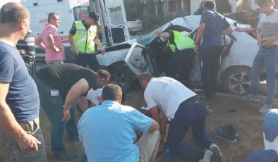 Samsun’da feci kaza: 1 ölü, 4’ü çocuk 7 yaralı