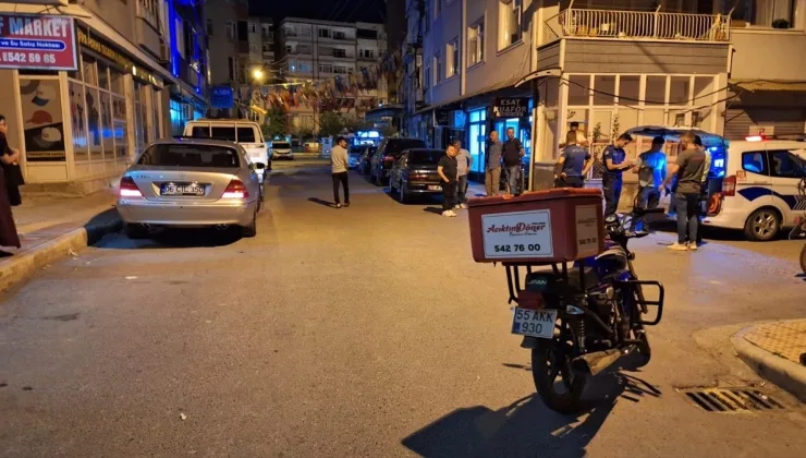 Samsun’da motosiklet kazası: Kadın yaralandı