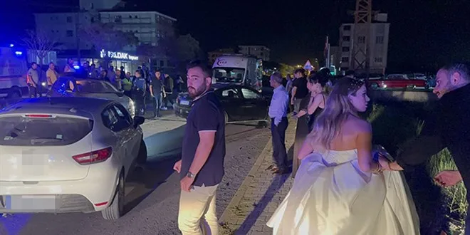 Samsun’da Yeni evli çiftin düğün gecesi hastanede son buldu