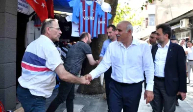 Trabzon Büyükşehir Belediye Başkanı Murat Zorluoğlu, Akçaabat ilçesinde projeleri inceledi