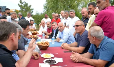 Trabzon Büyükşehir Belediye Başkanı Murat Zorluoğlu, İpekyolu Sanayi Sitesi esnafını ziyaret etti