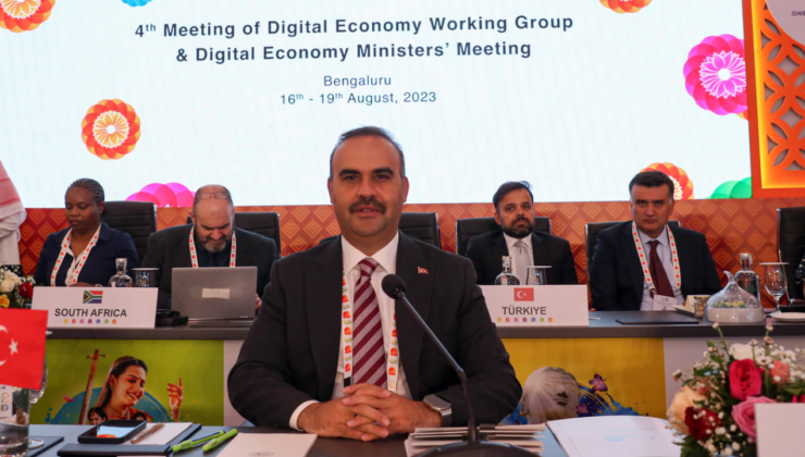 “Türkiye dijital ekonomi için G-20 ülkeleriyle çalışmaya hazır”