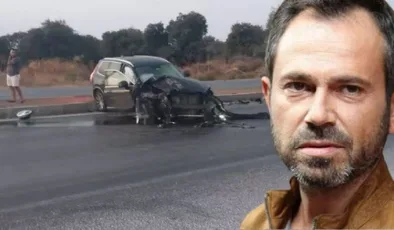 Ünlü oyuncu Olgun Şimşek trafik kazası geçirdi
