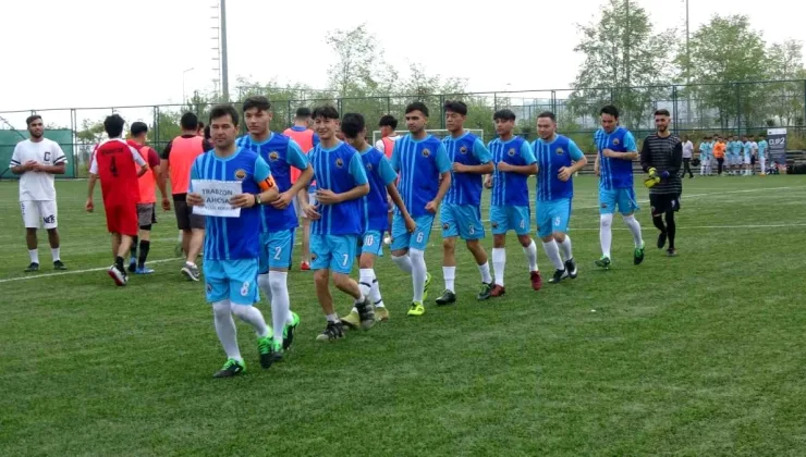 Afganistan Hazaraları Kültür ve Dayanışma Derneği Futbol Turnuvası Düzenledi