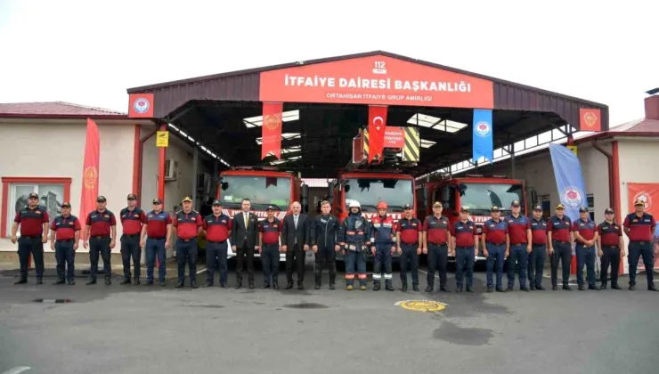 Trabzon Büyükşehir Belediye Başkanı Murat Zorluoğlu İtfaiye Teşkilatı ile Bir Araya Geldi
