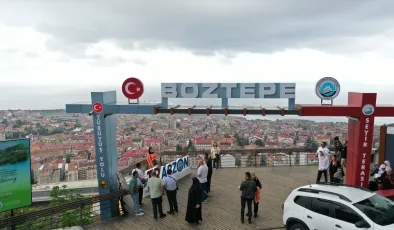 Trabzon’da Boztepe Yürüyüş Platformu ve Seyir Terası 1 Milyon Kişi Tarafından Ziyaret Edildi