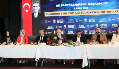AK Parti Samsun İl Başkanı Köse, partisinin olağanüstü kongresi öncesi açıklamada bulundu