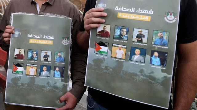 Eli kanlı İsrail ordusu basın mensuplarını da hedef alıyor: 18 gazeteci hayatını kaybetti