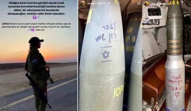 Gazze’ye attıkları füzeleri paylaşan Türk vatandaşı İsrailli kadın asker: Zafer bizim olacak