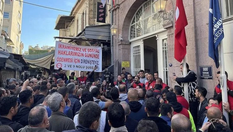 İzmir Büyükşehir’de ikramiye krizi sürüyor: 11 bin işçi iş bıraktı