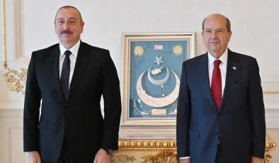 KKTC Cumhurbaşkanı Tatar’dan Aliyev’e tebrik
