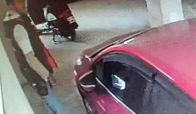 Manisa’da park halindeki motosikleti çalan şüpheli yakalandı