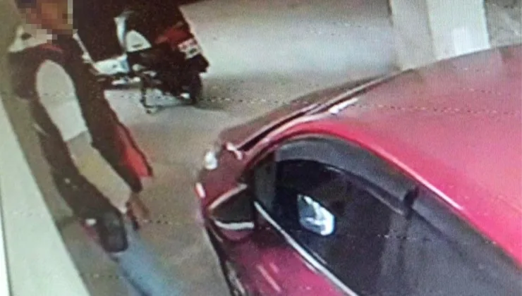 Manisa’da park halindeki motosikleti çalan şüpheli yakalandı