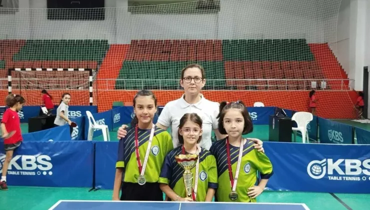 Muğla Büyükşehir Belediyesi Masa Tenisi Kadın Takımı Bölge Şampiyonu