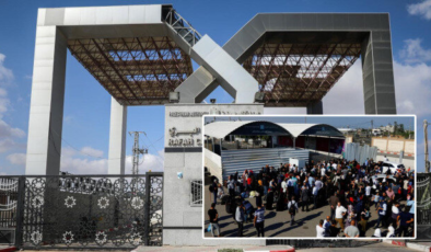 Refah sınır kapısı 15 gün sonra açıldı: Ne kadar açık kalacağı belli değil