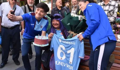 Trabzonspor’dan 60 yaşındaki fanatik taraftarına sürpriz