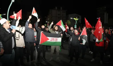Türkiye’de İsrail’in Gazze’ye yönelik saldırısı protesto edildi
