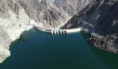 Yusufeli Barajı’nda elektrik üretimi için testler devam ediyor