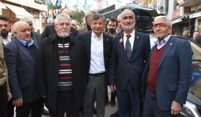Ahmet Davutoğlu, Ordu’da seçim çalışmalarını sürdürdü