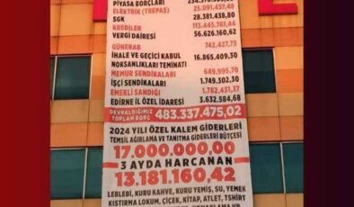 AKP’den CHP’ye geçti: Belediyenin borçları açıklandı