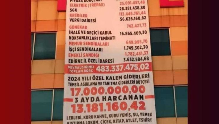 AKP’den CHP’ye geçti: Belediyenin borçları açıklandı
