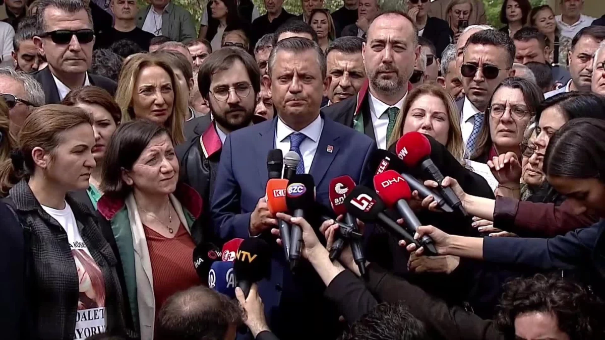 Çorlu Tren Kazası Davasında Verilen Kararın Ardından CHP Genel Başkanı Özgür Özel’den Açıklama